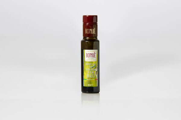 Olio extravergine di oliva aromatizzato al Basilico